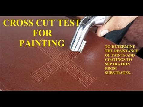 paint scratch test standard